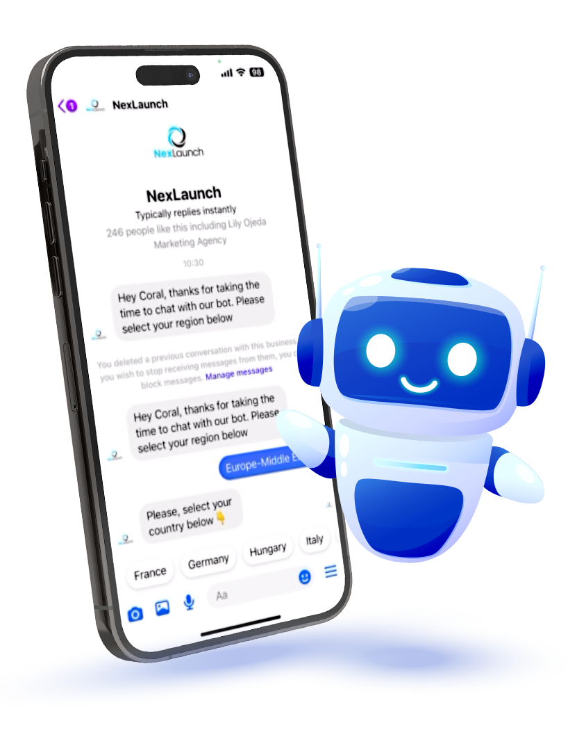 Messenger Bot Funnel - NexLaunch